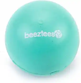 Intratuin Beeztees speelbal Massief nummer 1 mint D 4,5 cm aanbieding