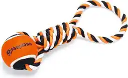 Intratuin Beeztees flostouw met tennisbal Leira 30 x 7 x 6,3 cm aanbieding