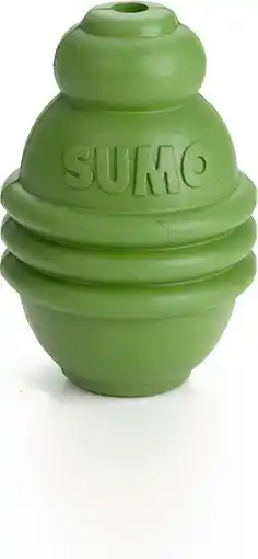 Intratuin Beeztees kauwspeelgoed Sumo Play S groen D 6 H 8 cm aanbieding