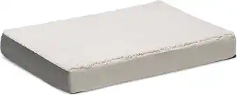 Intratuin Beeztees hondenkussen Zira lichtgrijs 75 x 50 x 9 cm aanbieding