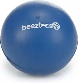 Intratuin Beeztees speelbal Massief nummer 3 blauw D 6,5 cm aanbieding