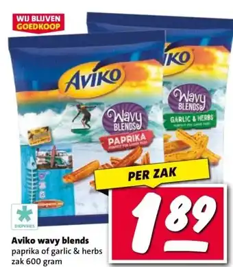 Nettorama Aviko wavy blends aanbieding