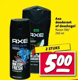 Nettorama Ахе deodorant of douchegel aanbieding