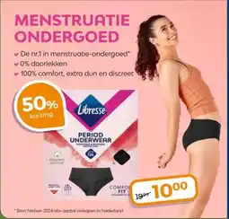 Trekpleister MENSTRUATIE ONDERGOED aanbieding