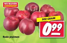 Nettorama Rode pruimen aanbieding