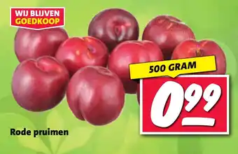 Nettorama Rode pruimen aanbieding
