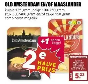 MCD Supermarkt OLD AMSTERDAM EN/OF MAASLANDER aanbieding