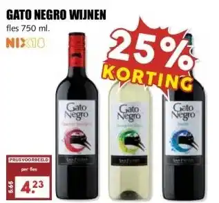 MCD Supermarkt GATO NEGRO WIJNEN aanbieding