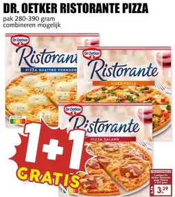 MCD Supermarkt DR. OETKER RISTORANTE PIZZA aanbieding