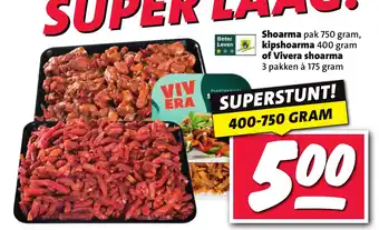 Nettorama Shoarma, kipshoarma of Vivera shoarma aanbieding