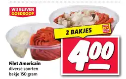 Nettorama Filet Americain aanbieding