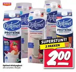 Nettorama Optimel drinkyoghurt aanbieding