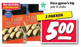 Nettorama Duca gyoza's kip aanbieding