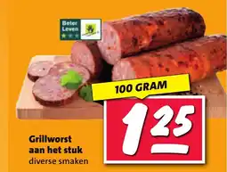 Nettorama Grillworst aan het aanbieding