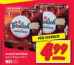 Nettorama Grolsch herfstbok aanbieding