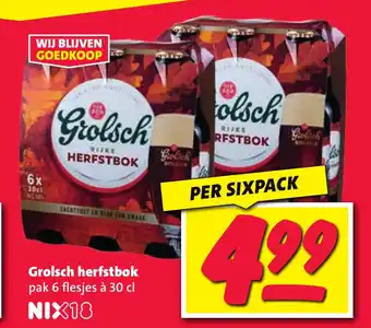 Nettorama Grolsch herfstbok aanbieding