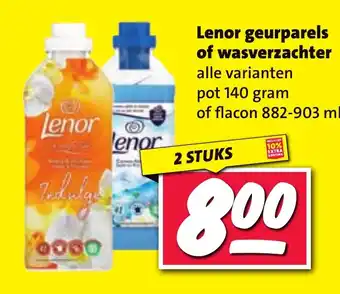 Nettorama Lenor geurparels of wasverzachter aanbieding