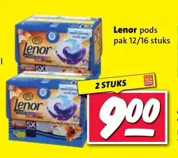 Nettorama Lenor pods aanbieding