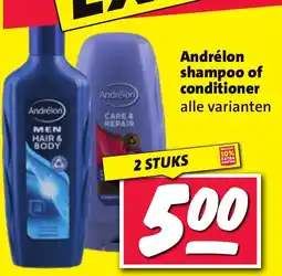 Nettorama Andrélon shampoo of conditioner aanbieding