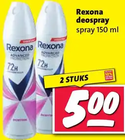 Nettorama Rexona deospray aanbieding