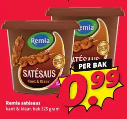 Nettorama Remia satésaus aanbieding