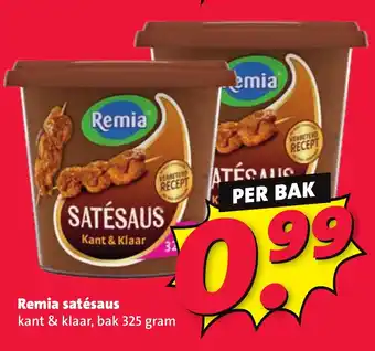 Nettorama Remia satésaus aanbieding
