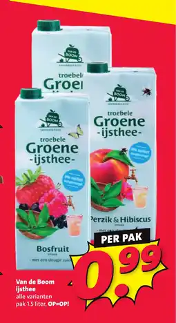 Nettorama Van de Boom ijsthee aanbieding
