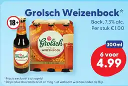 Die Grenze Grolsch Weizenbock aanbieding