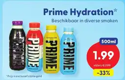 Die Grenze Prime Hydration aanbieding
