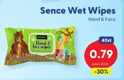Die Grenze Sence Wet Wipes aanbieding