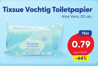 Die Grenze Tixsue Vochtig Toiletpapier aanbieding