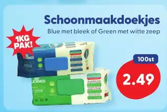 Die Grenze Schoonmaakdoekjes aanbieding