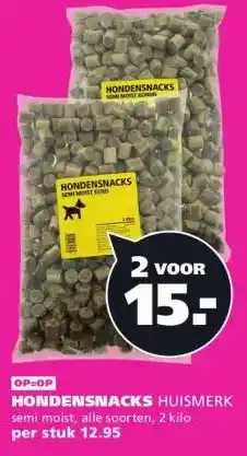 Ranzijn HONDENSNACKS HUISMERK aanbieding