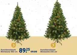 GAMMA Christmas Goods kunstkerstboom Minnesota met LED verlichting 180 cm aanbieding