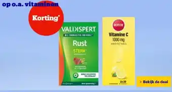Bol.com Op o.a. vitaminen aanbieding