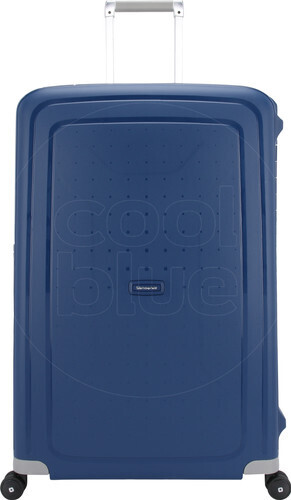 Coolblue Samsonite S'Cure Spinner 81 cm Dark Blue aanbieding