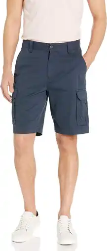 Amazon Amazon Essentials Classic-Fit Cargo Short Navy, 40 aanbieding