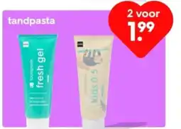 HEMA Tandpasta aanbieding