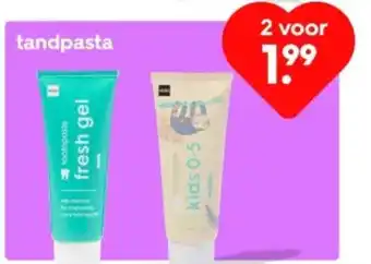 HEMA Tandpasta aanbieding