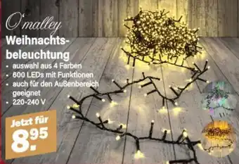 Van Cranenbroek O'malley Weihnachts beleuchtung aanbieding