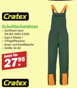 Van Cranenbroek Cratex Schnittschutzhose aanbieding