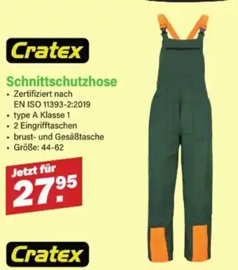 Van Cranenbroek Cratex Schnittschutzhose aanbieding