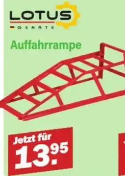 Van Cranenbroek LOTUS Auffahrrampe aanbieding
