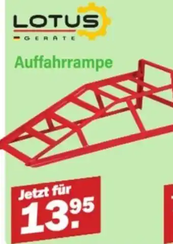 Van Cranenbroek LOTUS Auffahrrampe aanbieding