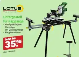 Van Cranenbroek LOTUS Untergestell für Kappsäge aanbieding