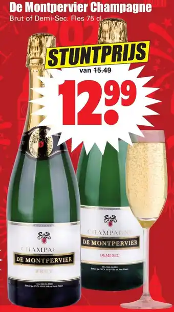 Dirk De Montpervier Champagne 75cl aanbieding