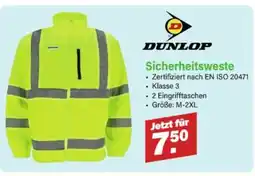 Van Cranenbroek DUNLOP Sicherheitsweste aanbieding