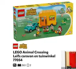 Intertoys LEGO Animal Crossing Leifs caravan en tuinwinkel 77054 aanbieding
