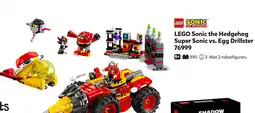 Intertoys LEGO Sonic the Hedgehog Super Sonic vs. Egg Drillster 76999 aanbieding