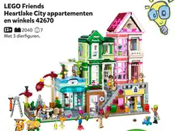 Intertoys LEGO Friends Heartlake City appartementen en winkels 42670 aanbieding